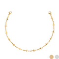 Trucker Hat Chain: 18K Gold PVD Stainless Steel Cross