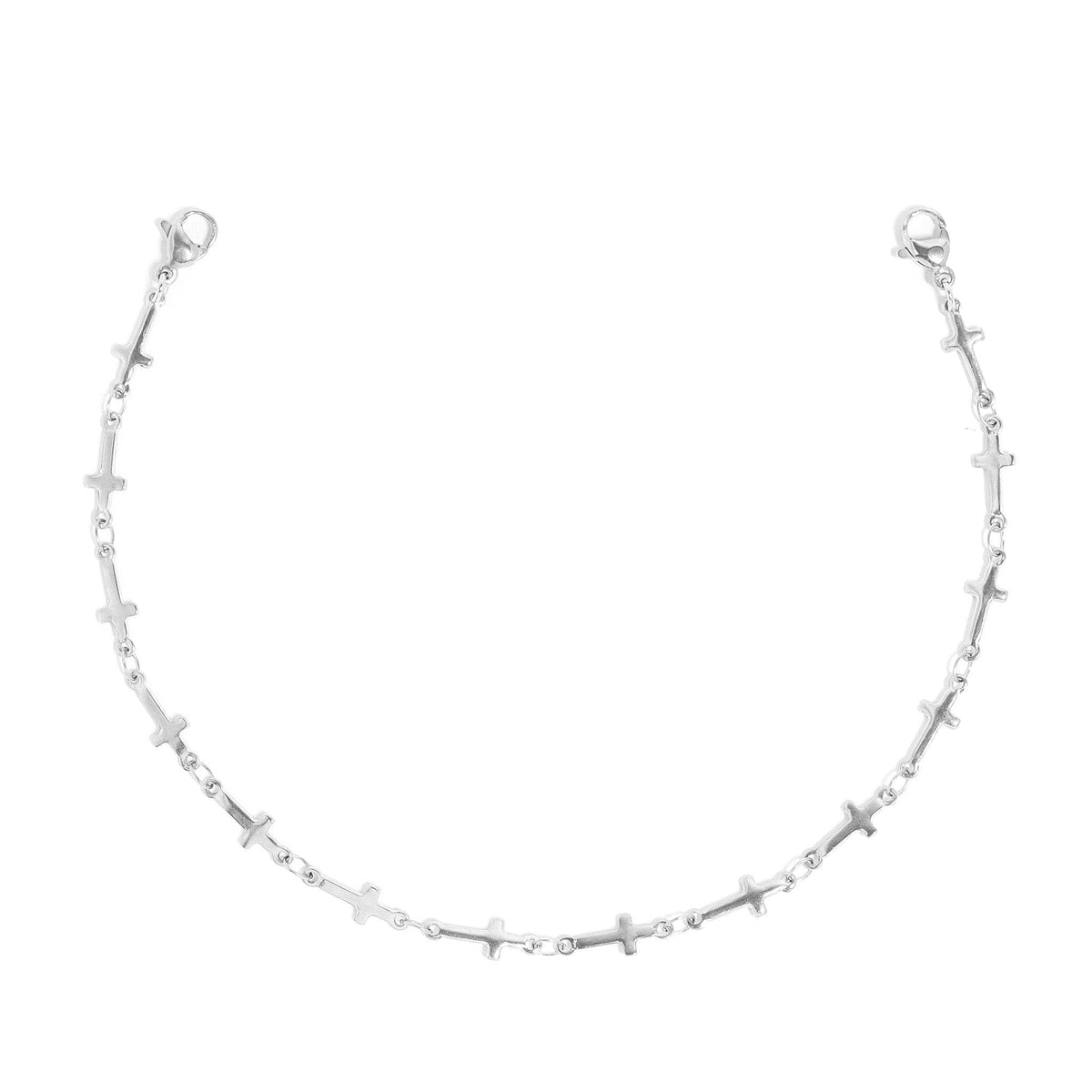 Trucker Hat Chain: 18K Gold PVD Stainless Steel Cross - KM Jewelry Co.